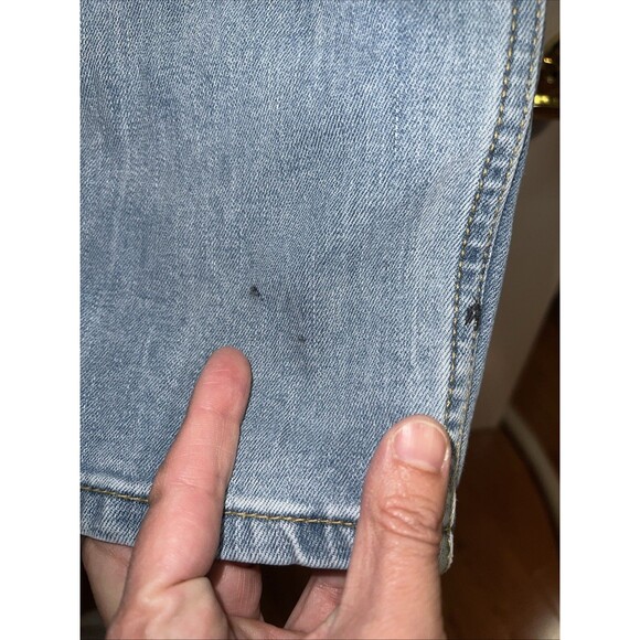 Levi’s 502 Jeans Mens W34 x L30 Blue Light Wash Red Tab Straight Leg Stretch - Picture 3 of 16